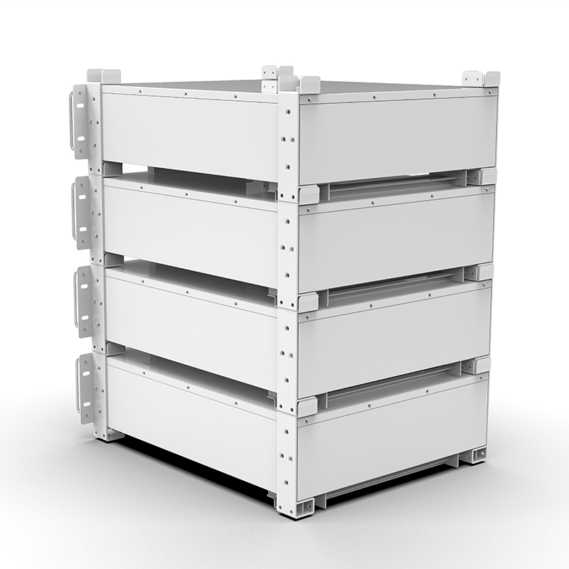 WERAN WRL-48100RW 51.2V 100Ah LiFePO4 Rack باتری (5.12kWh) – 8000 چرخه، CAN/RS485، ESS خانه قابل رویت