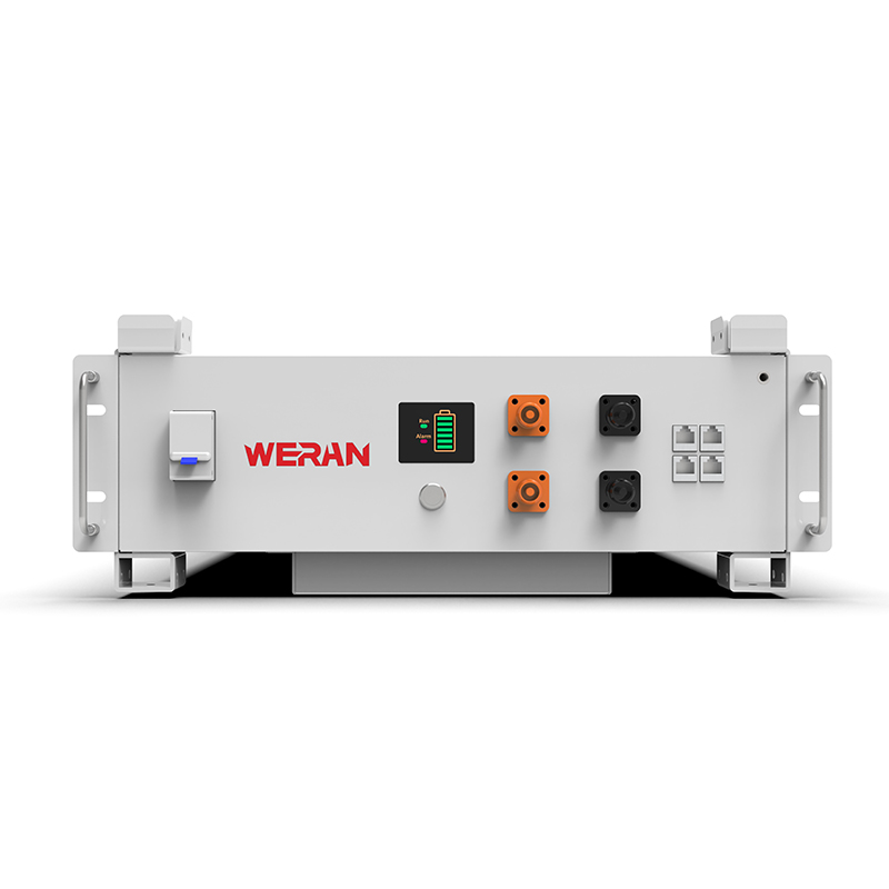 WERAN WRL-48100RW 51.2V 100Ah LiFePO4 Rack باتری (5.12kWh) – 8000 چرخه، CAN/RS485، ESS خانه قابل رویت