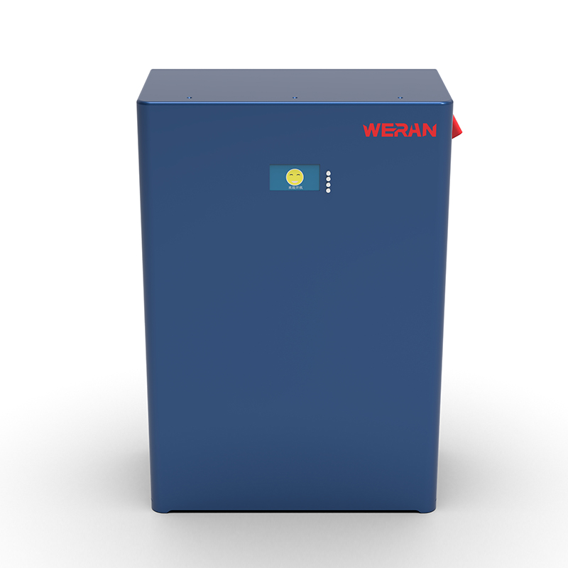 باتری دیواری LiFePO4 WERAN WRL-48100WB 51.2V 100Ah (5.12kWh) – IP65، چرخه 6000، ذخیره‌سازی خورشیدی در منزل در فضای باز