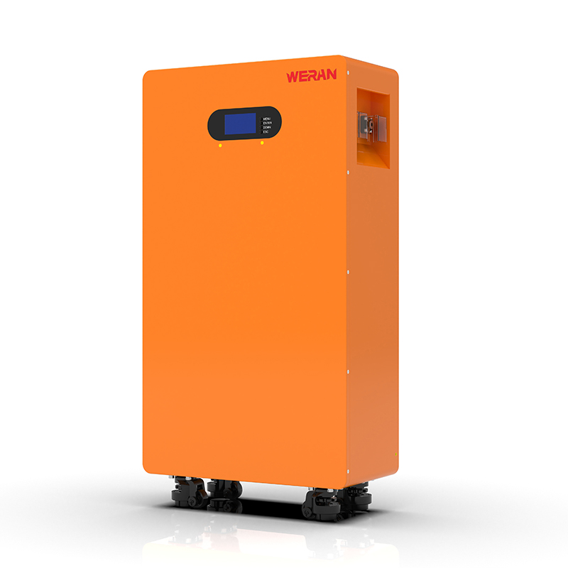 باتری WERAN WRL-48280UO 51.2V 280Ah LiFePO4 (14.34kWh) – IP65، 8000 چرخه، 200A پیوسته، مقیاس پذیر ESS
