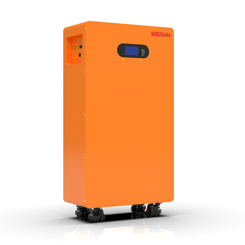 باتری WERAN WRL-48280UO 51.2V 280Ah LiFePO4 (14.34kWh) – IP65، 8000 چرخه، 200A پیوسته، مقیاس پذیر ESS