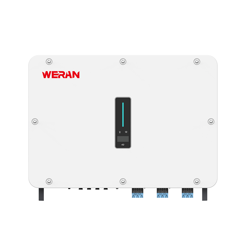 اینورتر هیبریدی سه فاز WERAN M2HT 25-50kW – اینورتر خورشیدی باتری HV تجاری برای سیستم های ذخیره انرژی C&I